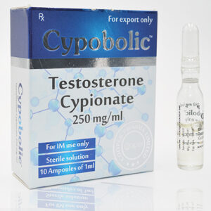 Cypobolic ( Cipionato de Testosterona ) 10ML - 250MG /ML  – Cooper Pharma